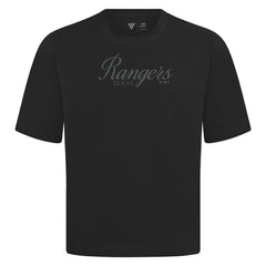 Texas Rangers Levelwear Ethereal Oversized Luxe Signature Knit T-Shirt - MLB T-shirts