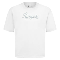 Texas Rangers Levelwear Ethereal Oversized Luxe Signature Knit T-Shirt - MLB T-shirts