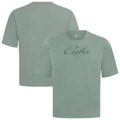 Chicago Cubs Levelwear Ethereal Oversized Luxe Signature Knit T-Shirt - MLB T-shirts
