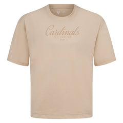 St. Louis Cardinals Levelwear Ethereal Oversized Luxe Signature Knit T-Shirt - MLB T-shirts