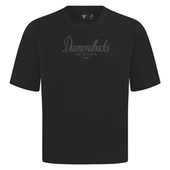 Arizona Diamondbacks Levelwear Ethereal Oversized Luxe Signature Knit T-Shirt - MLB T-shirts