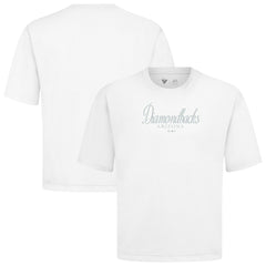 Arizona Diamondbacks Levelwear Ethereal Oversized Luxe Signature Knit T-Shirt - MLB T-shirts