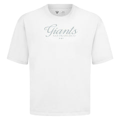 San Francisco Giants Levelwear Ethereal Oversized Luxe Signature Knit T-Shirt - MLB T-shirts