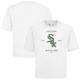 Chicago White Sox Levelwear Crossway Oversized Luxe Signature Knit T-Shirt - MLB T-shirts
