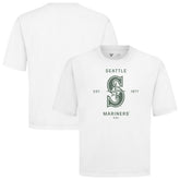 Seattle Mariners Levelwear Crossway Oversized Luxe Signature Knit T-Shirt - MLB T-shirts