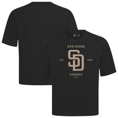 San Diego Padres Levelwear Crossway Oversized Luxe Signature Knit T-Shirt - MLB T-shirts