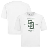 San Diego Padres Levelwear Crossway Oversized Luxe Signature Knit T-Shirt - MLB T-shirts