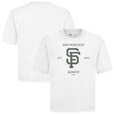 San Francisco Giants Levelwear Crossway Oversized Luxe Signature Knit T-Shirt - MLB T-shirts