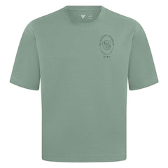 Milwaukee Brewers Levelwear Signet Oversized Luxe Signature Knit T-Shirt - MLB T-shirts