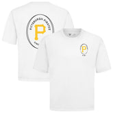 Pittsburgh Pirates Levelwear Signet Oversized Luxe Signature Knit T-Shirt - MLB T-shirts