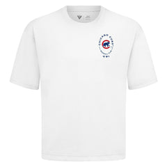 Chicago Cubs Levelwear Signet Oversized Luxe Signature Knit T-Shirt - MLB T-shirts