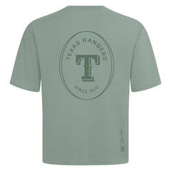 Texas Rangers Levelwear Signet Oversized Luxe Signature Knit T-Shirt - MLB T-shirts