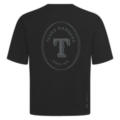 Texas Rangers Levelwear Signet Oversized Luxe Signature Knit T-Shirt - MLB T-shirts
