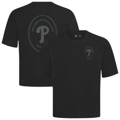 Philadelphia Phillies Levelwear Signet Oversized Luxe Signature Knit T-Shirt - MLB T-shirts