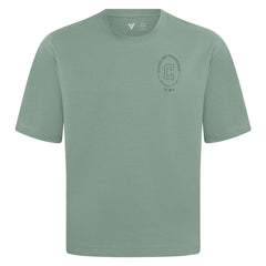 Cleveland Guardians Levelwear Signet Oversized Luxe Signature Knit T-Shirt - MLB T-shirts