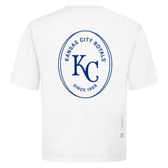 Kansas City Royals Levelwear Signet Oversized Luxe Signature Knit T-Shirt - MLB T-shirts