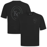 Kansas City Royals Levelwear Signet Oversized Luxe Signature Knit T-Shirt - MLB T-shirts