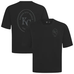 Kansas City Royals Levelwear Signet Oversized Luxe Signature Knit T-Shirt - MLB T-shirts