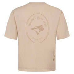 Toronto Blue Jays Levelwear Signet Oversized Luxe Signature Knit T-Shirt - MLB T-shirts