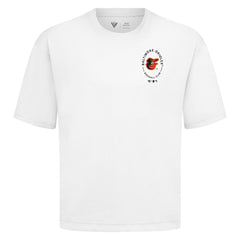 Baltimore Orioles Levelwear Signet Oversized Luxe Signature Knit T-Shirt - MLB T-shirts