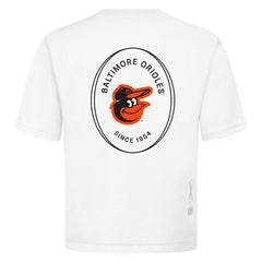 Baltimore Orioles Levelwear Signet Oversized Luxe Signature Knit T-Shirt - MLB T-shirts