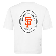 San Francisco Giants Levelwear Register Oversized Luxe Signature Knit T-Shirt - MLB T-shirts