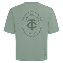 Minnesota Twins Levelwear Register Oversized Luxe Signature Knit T-Shirt - MLB T-shirts