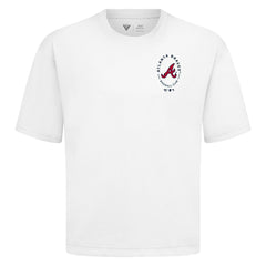 Atlanta Braves Levelwear Register Oversized Luxe Signature Knit T-Shirt - MLB T-shirts