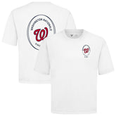 Washington Nationals Levelwear Register Oversized Luxe Signature Knit T-Shirt - MLB T-shirts