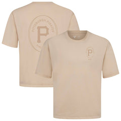 Pittsburgh Pirates Levelwear Register Oversized Luxe Signature Knit T-Shirt - MLB T-shirts