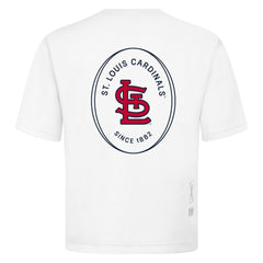 St. Louis Cardinals Levelwear Register Oversized Luxe Signature Knit T-Shirt - MLB T-shirts