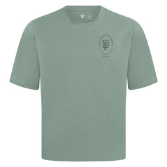 San Francisco Giants Levelwear Register Oversized Luxe Signature Knit T-Shirt - MLB T-shirts