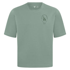Los Angeles Dodgers Levelwear Register Oversized Luxe Signature Knit T-Shirt - MLB T-shirts
