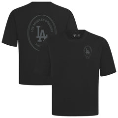 Los Angeles Dodgers Levelwear Register Oversized Luxe Signature Knit T-Shirt - MLB T-shirts