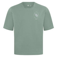 Tampa Bay Rays Levelwear Register Oversized Luxe Signature Knit T-Shirt - MLB T-shirts