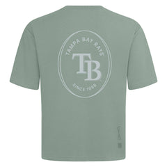 Tampa Bay Rays Levelwear Register Oversized Luxe Signature Knit T-Shirt - MLB T-shirts