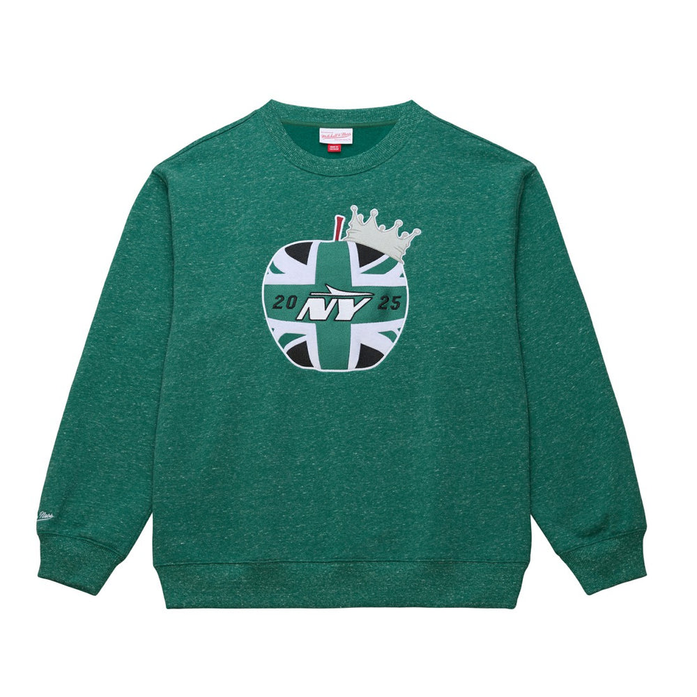 New York Jets Jets In London Throw It Back Fleece Sweatshirt | NFL Outlet