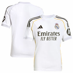 Real Madrid Youth 2025/26 Home Replica Jersey