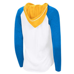 St. Louis Blues G-III 4Her by Carl Banks Women's MVP Hooded Long-Sleeve T-Shirt - NHL T-shirts