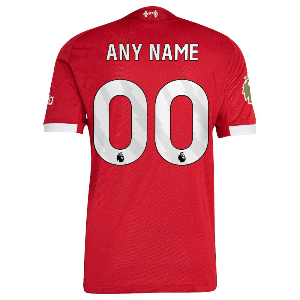Liverpool 2025/26 Home Custom Jersey Discount - Red