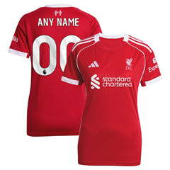 Liverpool Women's 2025/26 Home Custom Replica Jersey