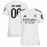 Real Madrid Women's 2025/26 Home Replica Custom Jersey