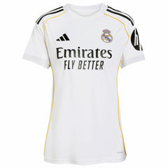Real Madrid Women's 2025/26 Home Replica Custom Jersey