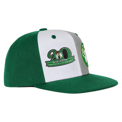Kelly Green Boston Celtics Youth Anniversary Duo Front Snapback Hat | NBA