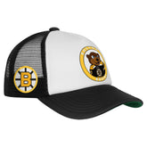 Boston Bruins Mitchell & Ness Youth Mascot Adjustable Trucker Hat - NHL Hats
