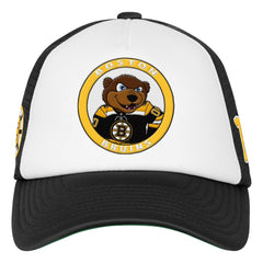 Boston Bruins Mitchell & Ness Youth Mascot Adjustable Trucker Hat - NHL Hats