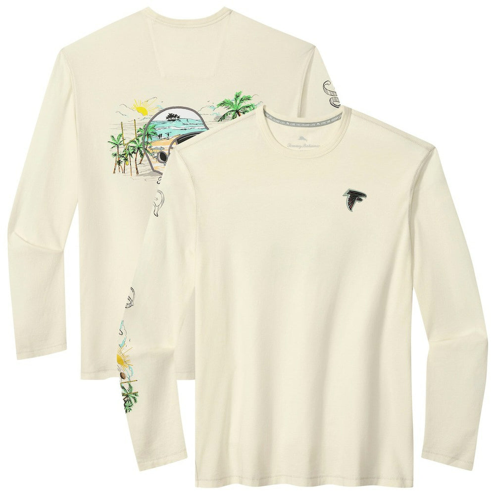 Atlanta Falcons Oasis Endzone Lux Long Sleeve T-Shirt | NFL US
