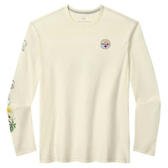 Pittsburgh Steelers Oasis Endzone Lux Long Sleeve T-Shirt | NFL Discount