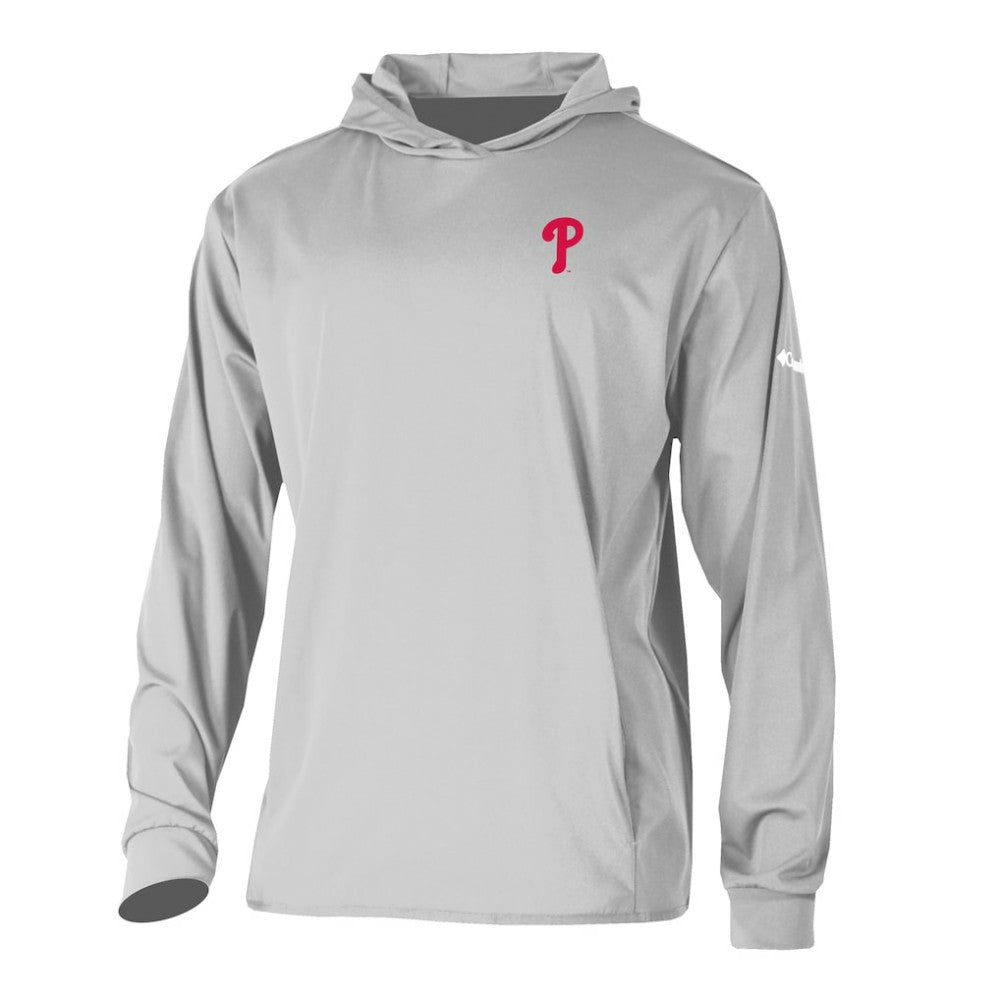 Philadelphia Phillies Columbia Long Drive Pullover Hoodie - MLB Hoodies
