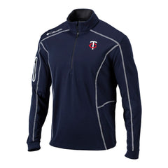 Minnesota Twins Columbia Omni-Wick Shotgun Quarter-Zip Pullover - MLB Pullover